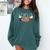 Sloth Graduation Shirt I Did It Diploma Grad Comfort Colors Sweatshirt Blue Spruce