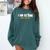 I Am So Done Class Of 2026 Senior Graduation Celebrating Comfort Colors Sweatshirt Blue Spruce