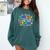 So Long 8th Grade 9th Grade Here I Come Graduation Cute Comfort Colors Sweatshirt Blue Spruce