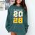 Sophomore 2028 Class Of 2028 Graduation 2028 10th Grade Comfort Colors Sweatshirt Blue Spruce