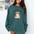 Sorry I Can't Indoor Cat Top For Introvert With Coffee Book Comfort Colors Sweatshirt Blue Spruce Sorry I Can't Indoor Cat Top For Introvert With Coffee Book Comfort Colors Sweatshirt Blue Spruce