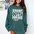 Straight Outta Fourth Grade Class Of 2026 Shirt Graduation Comfort Colors Sweatshirt Blue Spruce