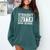 Straight Outta High School Graduation Kid Comfort Colors Sweatshirt Blue Spruce