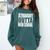 Straight Outta High School Graduation T-Shirt Comfort Colors Sweatshirt Blue Spruce