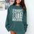 Straight Outta High School Shirt Graduation Idea Comfort Colors Sweatshirt Blue Spruce