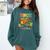Students Future HBCU Grad History Graduation Comfort Colors Sweatshirt Blue Spruce