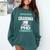 Super Proud Grandma Of A PHD Graduate Senior Graduation Comfort Colors Sweatshirt Blue Spruce