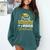 Super Proud Mommom Of 2025 Graduate Senior Graduation Family Premium Comfort Colors Sweatshirt Blue Spruce