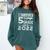 I Survived 5th Grade Class Of 2022 Graduation Student Comfort Colors Sweatshirt Blue Spruce