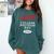 I Survived College Decision Day Graduation Class Of 25 Comfort Colors Sweatshirt Blue Spruce