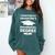 I Survived My Daughter's Engineering Degree Graduation Comfort Colors Sweatshirt Blue Spruce