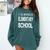 I Survived Elementary School Graduation Shirt T-Shirt Comfort Colors Sweatshirt Blue Spruce