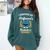 I Survived My Girlfriend's Bachelor's Degree Graduation Comfort Colors Sweatshirt Blue Spruce