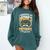i Survived My Moms Doctorate Program Graduation Comfort Colors Sweatshirt Blue Spruce