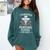 I Survived Nursing School LPN Class Of 2023 Nurse Graduation Comfort Colors Sweatshirt Blue Spruce