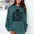 I Survived My Wife's Masters Degree Graduation Class Of 2025 Comfort Colors Sweatshirt Blue Spruce