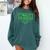 Swimming Senior Night Swim Senior 2026 Graduation 32 Comfort Colors Sweatshirt Blue Spruce