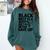 Taekwondo Belt Club Graduation Comfort Colors Sweatshirt Blue Spruce