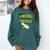 Tassel Worth The Hassle 2018 Graduation Quote Ylw Comfort Colors Sweatshirt Blue Spruce