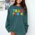 Team Pre-K Shirt Teacher Boy Girl Back To School Graduation Comfort Colors Sweatshirt Blue Spruce