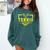 Tennis Senior Night Tennis Senior 2025 Graduation 20 Comfort Colors Sweatshirt Blue Spruce