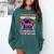 Video Gamer Graduate Graduation Grad Gaming Comfort Colors Sweatshirt Blue Spruce