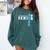 Volleyball Senior Night Volleyball Senior 2026 Graduation 39 Comfort Colors Sweatshirt Blue Spruce