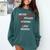 Woman Law Degree Graduation Diploma Party Comfort Colors Sweatshirt Blue Spruce