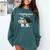 I Worked Hard For This BS Men Women Graduation Premium Tri-Blend Comfort Colors Sweatshirt Blue Spruce