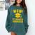 Wow Daughter Graduated Mom Dad Of A Senior Graduation Comfort Colors Sweatshirt Blue Spruce