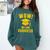 Wow My Son Graduated Mom Dad Of A Senior Graduation Comfort Colors Sweatshirt Blue Spruce