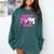 Wrestling Senior Mom Wrestling Senior 2026 Graduation Comfort Colors Sweatshirt Blue Spruce