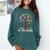 100 Days Of School 100th Day In The Books Reading Teacher Comfort Colors Sweatshirt Chalky Mint