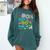 1980s 80's Baby 1990s 90's Made Me Birthday Nostalgia Vibes Comfort Colors Sweatshirt Chalky Mint
