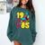 1985 Retro Raised In The 80s Old School Nostalgia Vibes Comfort Colors Sweatshirt Chalky Mint 1985 Retro Raised In The 80s Old School Nostalgia Vibes Comfort Colors Sweatshirt Chalky Mint