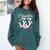 1988 Happy Birthday Chapter 33 Year Old Women Book Lover Comfort Colors Sweatshirt Chalky Mint