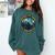 8-Bit Gamer Birder Blue Jay Arcade Nostalgia Nature Comfort Colors Sweatshirt Chalky Mint