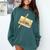 80's 90's Retro Music Party Costume Nostalgia Cassette Comfort Colors Sweatshirt Chalky Mint