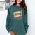 80s 90s Retro Party Costume Nostalgia Cassette Tape Pencil Comfort Colors Sweatshirt Chalky Mint