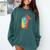 80s Nostalgia Soda Can Comfort Colors Sweatshirt Chalky Mint