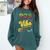 90s Nostalgia Retro Apparel 90'S Vibe Retro Comfort Colors Sweatshirt Chalky Mint