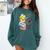 90s Retro Cassette And Walkman Nostalgia Graphic Tee Comfort Colors Sweatshirt Chalky Mint