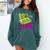 90's Vibe Retro Style Cassette Tape Nostalgia 1990s Party Comfort Colors Sweatshirt Chalky Mint 90's Vibe Retro Style Cassette Tape Nostalgia 1990s Party Comfort Colors Sweatshirt Chalky Mint