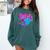 90's Vibe Retro Style Cassette Tape Nostalgia 1990s Party Comfort Colors Sweatshirt Chalky Mint