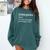 Abibliophobia Definition Reading Book Worm Reader Comfort Colors Sweatshirt Chalky Mint