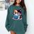 Adorable Book Lover Calico Cat With Reading Glasses Cute For Men Women Kids Comfort Colors Sweatshirt Chalky Mint