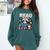 Animals Raccoon Reading Book Librarian Across America Kids Comfort Colors Sweatshirt Chalky Mint
