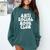 Anti-Social Book Club Comfort Colors Sweatshirt Chalky Mint