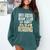 Anti Social Book Club Go Away I'm Reading Comfort Colors Sweatshirt Chalky Mint