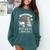 Anti-Social Book Club Reader Books & Coffee Dark Academia Premium Tri-Blend Comfort Colors Sweatshirt Chalky Mint